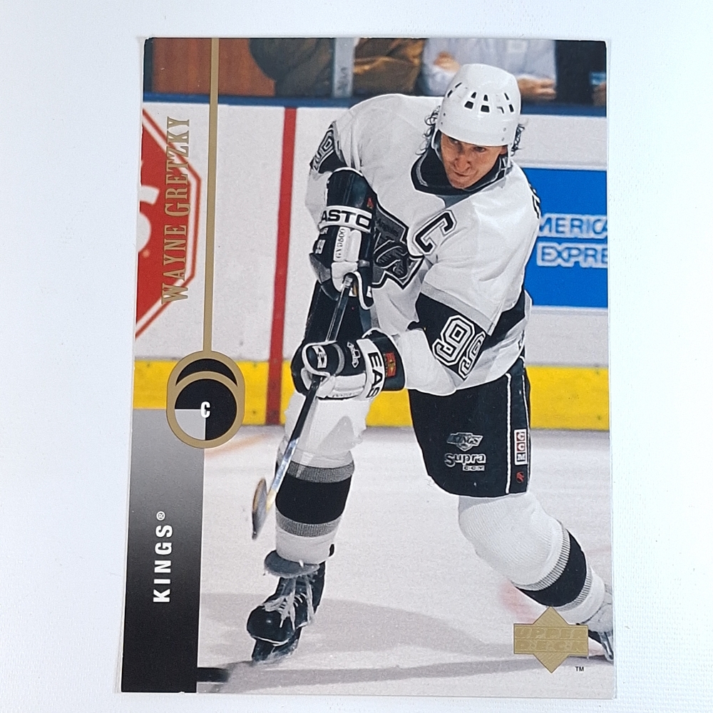 Wayne Gretzky LA Kings 1994-1995 Upper Deck Oversize Jumbo Hockey Card #1 5x7